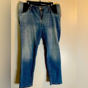 Isabel Maternity by Ingrid & Isabel Side Panel Jeans, womens maternity sz14/32R